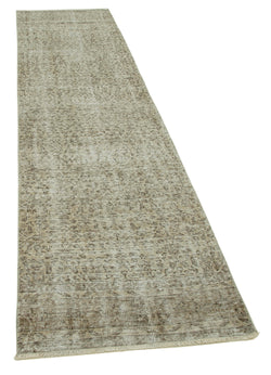 Collection of 2' 7'' x 10' 2'' Hand-Knotted Runner Rug in a gallery layout