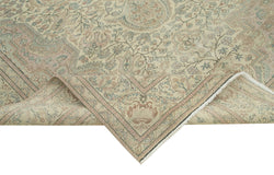 Collection of 6' 5'' x 10' 2'' Turkish Vintage Hand-Knotted Rug in a gallery layout