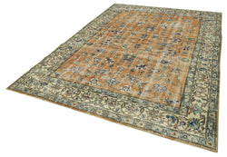 Collection of 6' 10'' x 10' Distressed Vintage Rug in a gallery layout