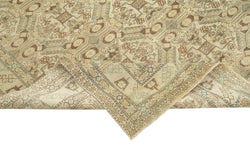 Collection of 6' 5'' x 9' 2'' Turkish Vintage Hand-Knotted Rug in a gallery layout