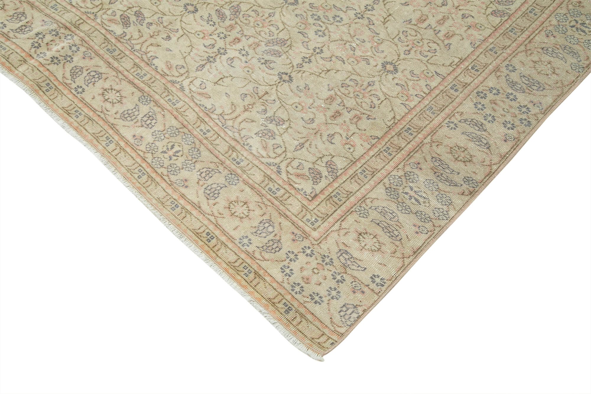 Collection of 6' x 9' 5'' Turkish Vintage Hand-Knotted Rug in a gallery layout