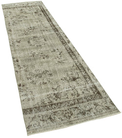 Collection of 2' 7'' x 10' 6'' Hand-Knotted Runner Rug in a gallery layout