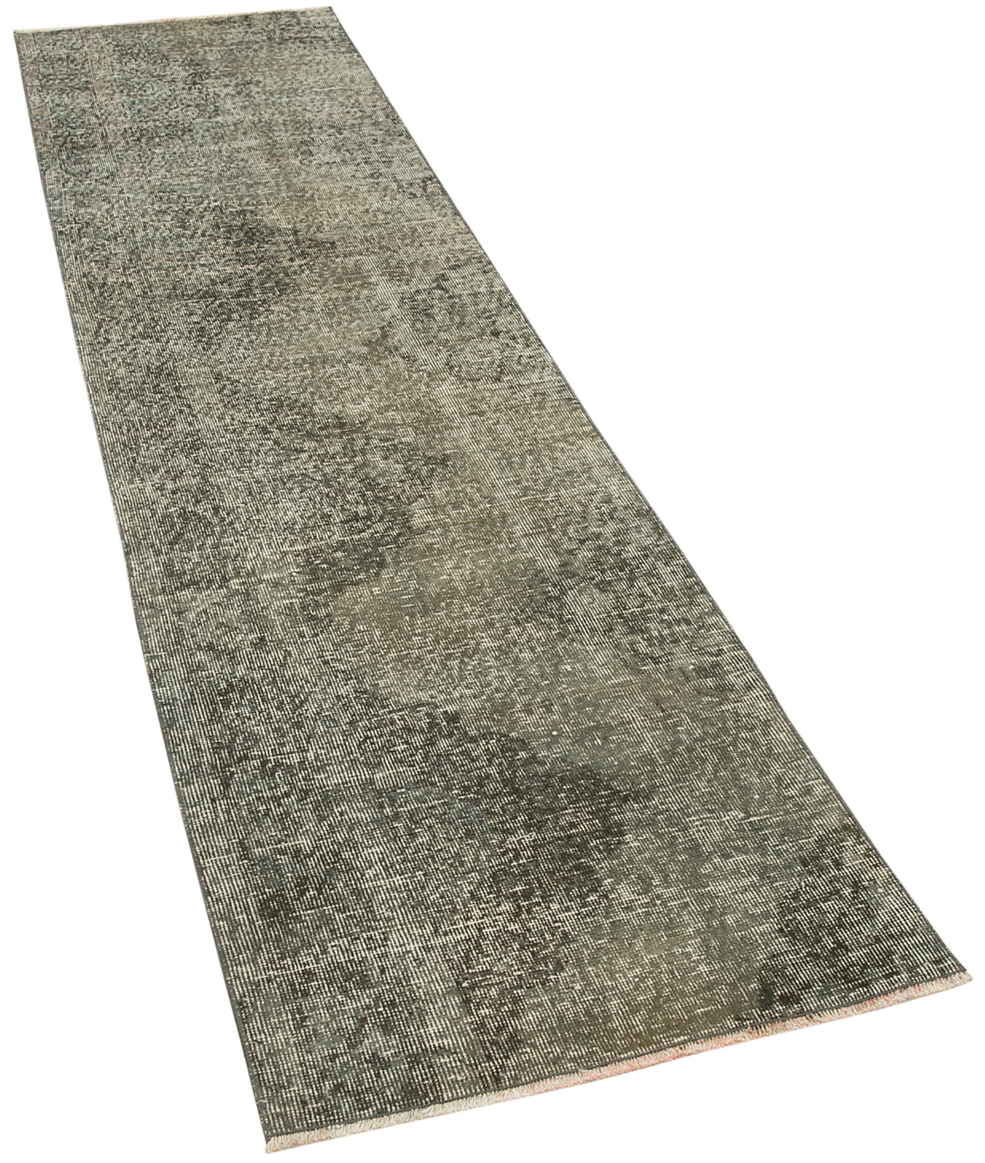 Collection of 2' 4'' x 9' 7'' Hand-Knotted Runner Rug in a gallery layout