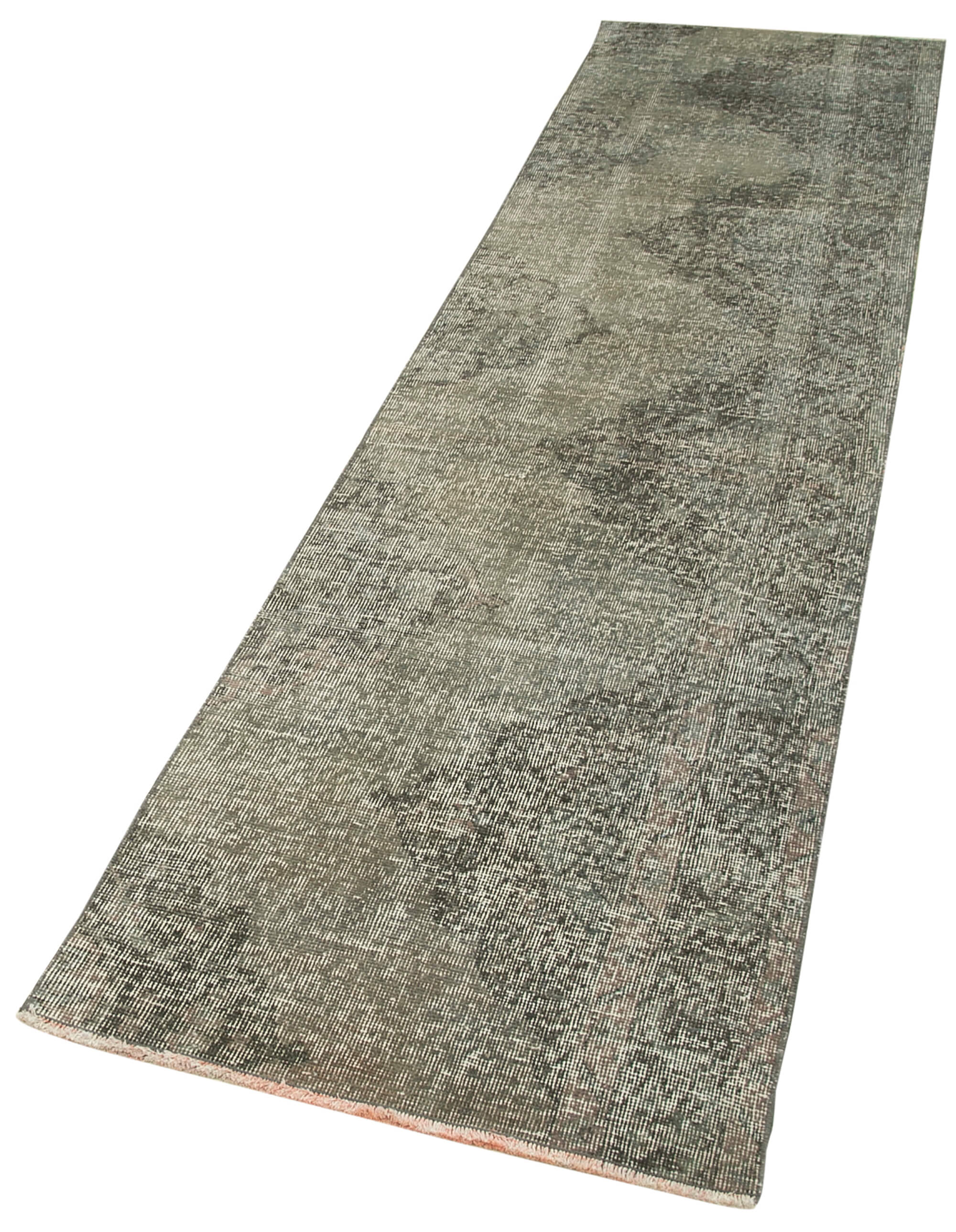 Collection of 2' 4'' x 9' 7'' Hand-Knotted Runner Rug in a gallery layout