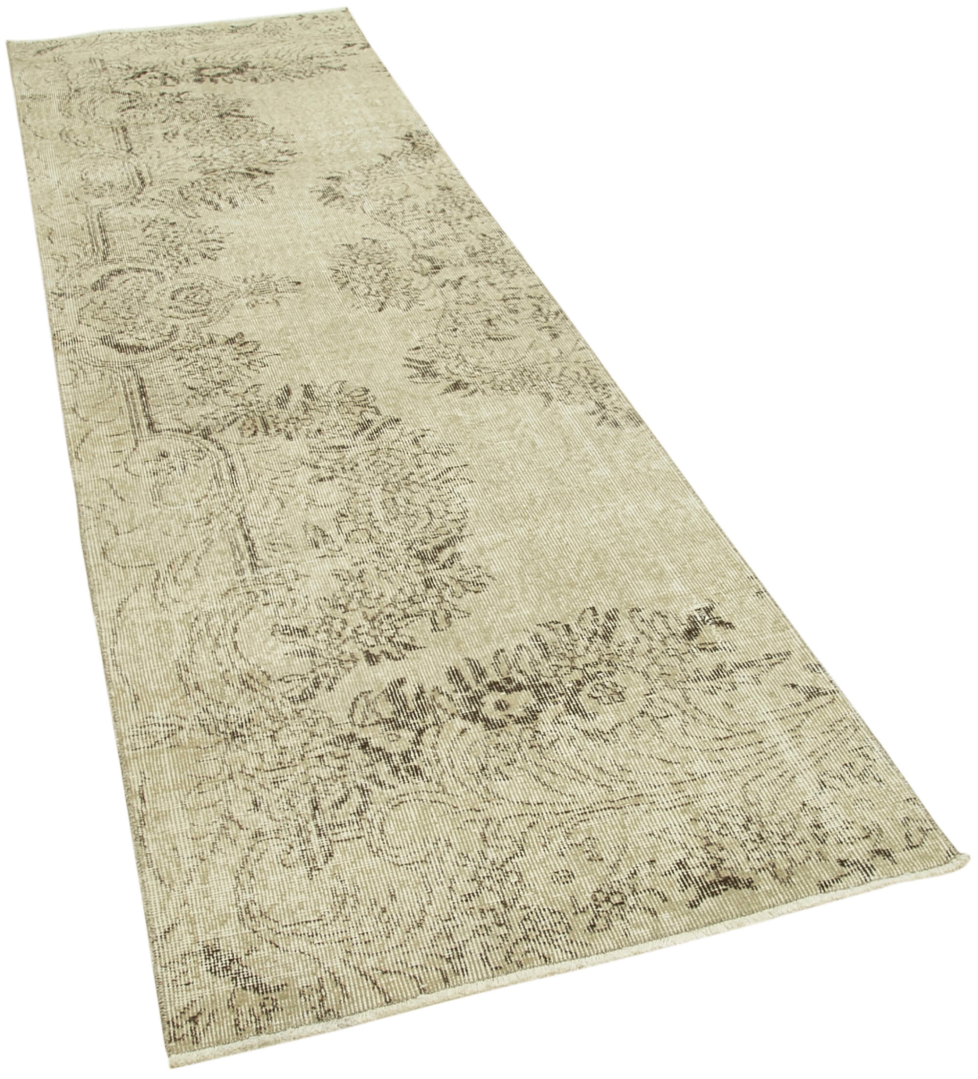 Collection of 2' 11'' x 10' 4'' Hand-Knotted Runner Rug in a gallery layout