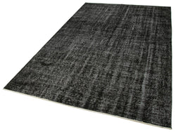 Collection of 5' 6'' x 8' 9'' Handmade Vintage Overdyed Rug in a gallery layout