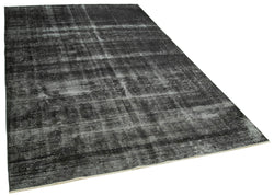 Collection of 5' 9'' x 9' 1'' Handmade Vintage Overdyed Rug in a gallery layout