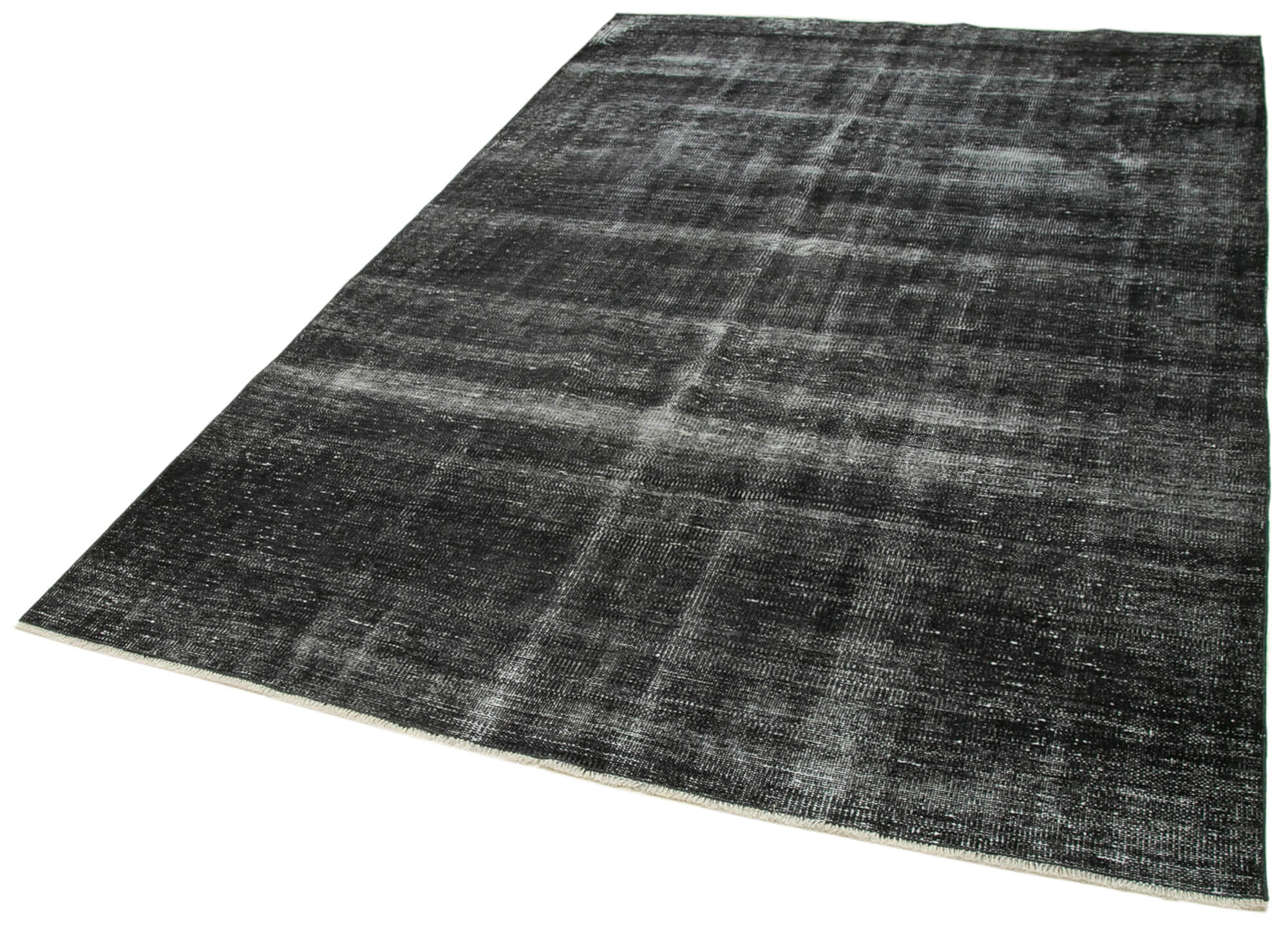 Collection of 5' 9'' x 9' 1'' Handmade Vintage Overdyed Rug in a gallery layout