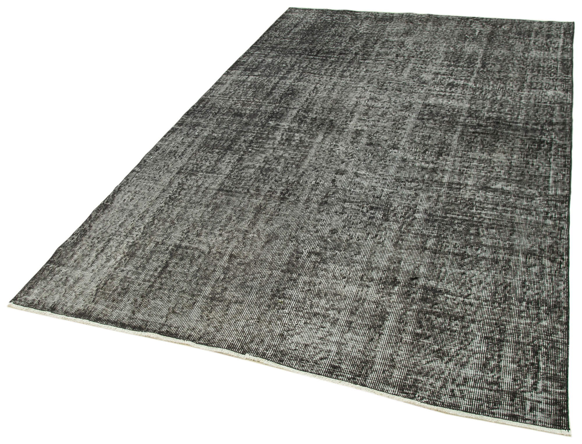 Collection of 5' 3'' x 8' 1'' Handmade Vintage Overdyed Rug in a gallery layout