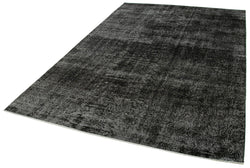 Collection of 6' 5'' x 9' 6'' Handmade Vintage Overdyed Rug in a gallery layout