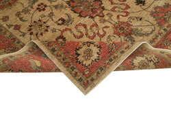 Collection of 6' 2'' x 9' 5'' Hand-Knotted Oushak Rug in a gallery layout