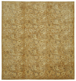 Collection of 7' 11'' x 9' 6'' Hand-Knotted Oushak Rug in a gallery layout