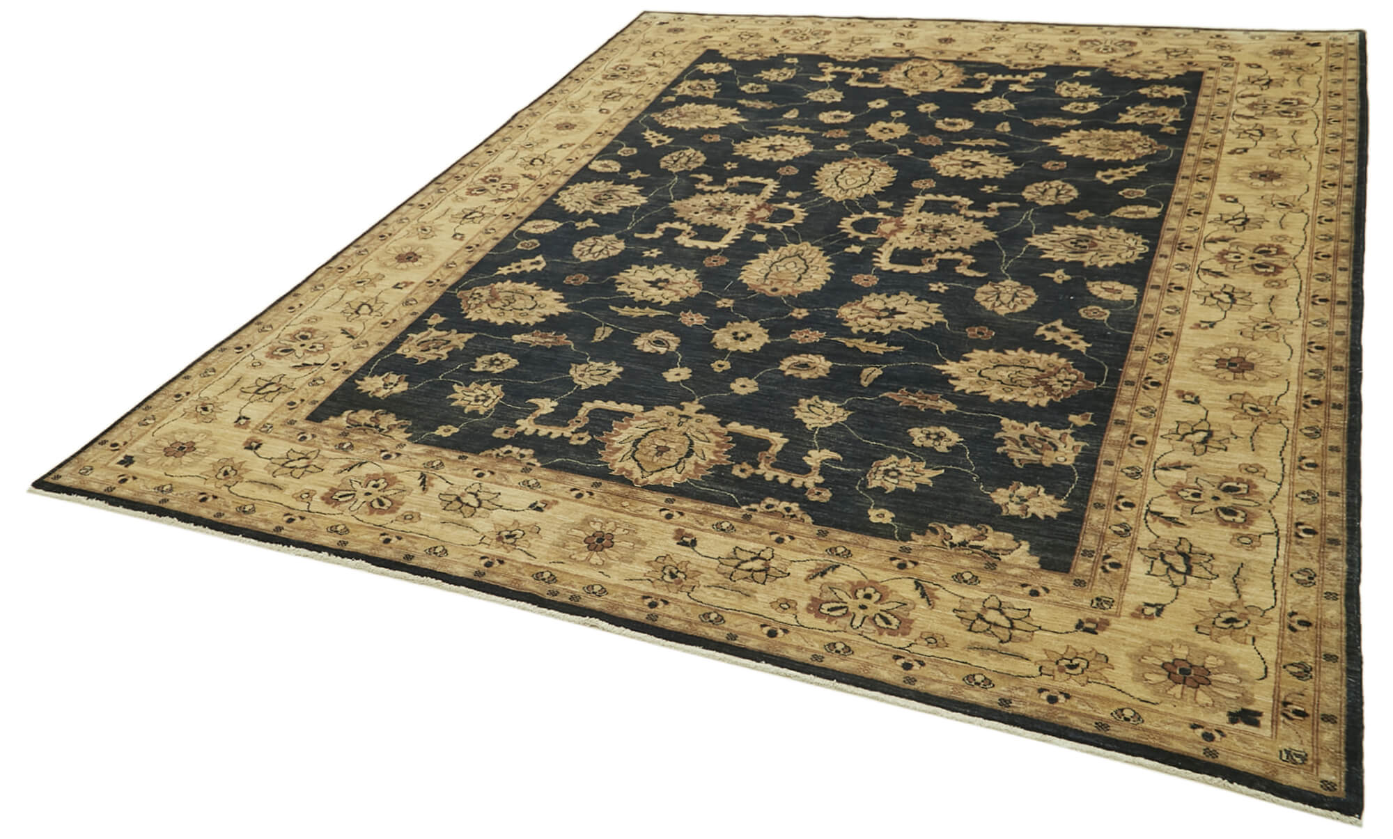 Collection of 8' 0'' x 10' 3'' Hand-Knotted Oushak Rug in a gallery layout