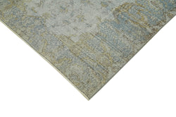 Collection of 5' 9'' x 8' 11'' Handmade Vintage Overdyed Rug in a gallery layout