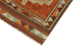 Collection of 3' 1'' x 11' 6'' Handmade Runner Rug in a gallery layout