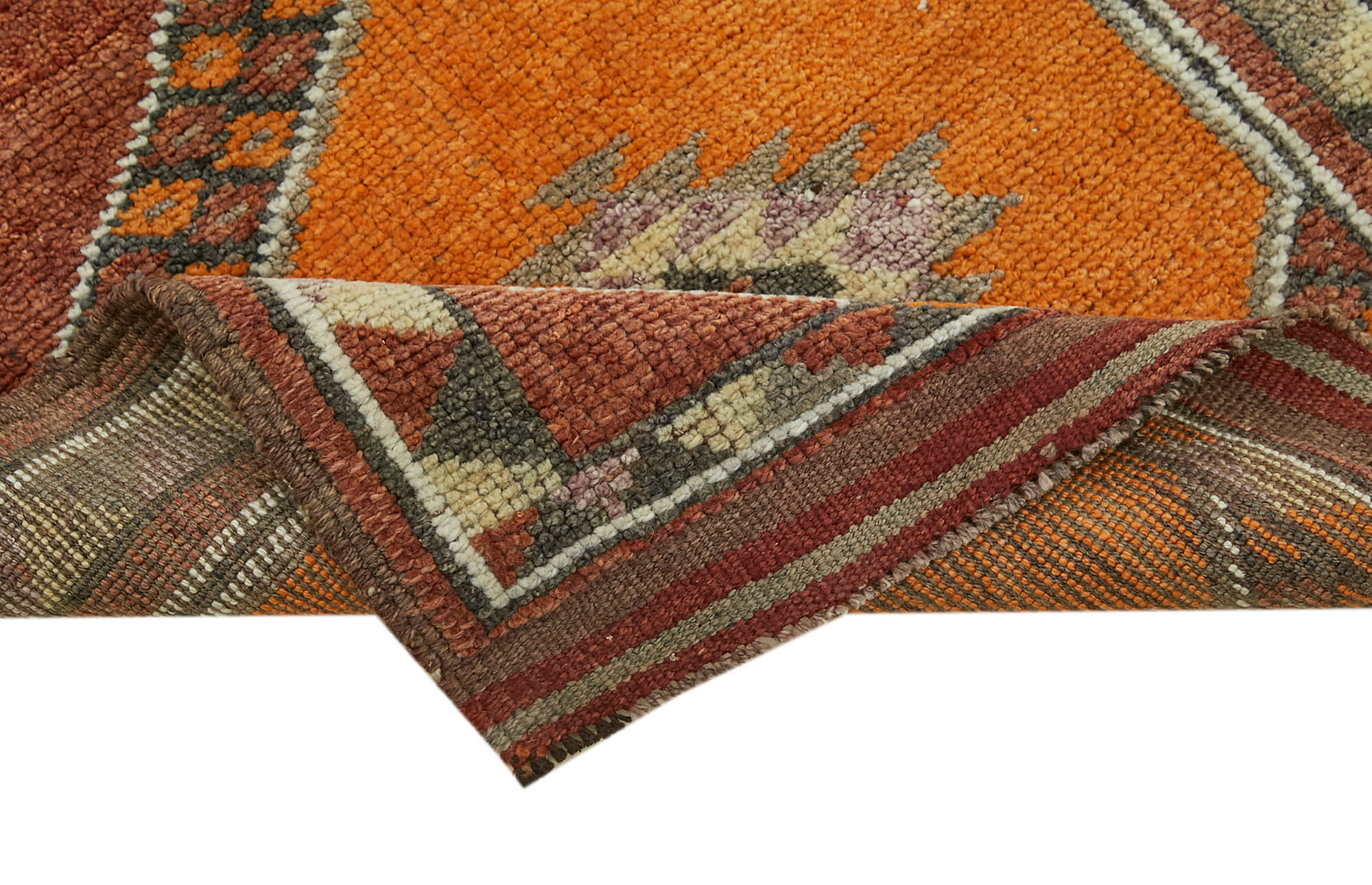 Collection of 2' 11'' x 12' 10'' Handmade Runner Rug in a gallery layout