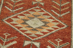 Collection of 2' 11'' x 12' 0'' Handmade Runner Rug in a gallery layout