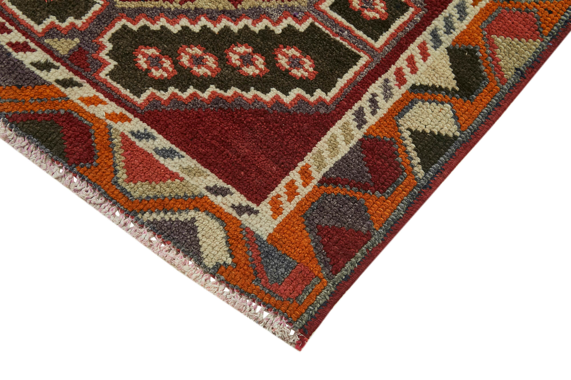 Collection of 2' 11'' x 12' 8'' Handmade Runner Rug in a gallery layout