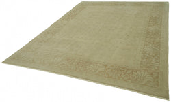 Collection of 8' 1'' x 10' 4'' Hand-Knotted Oushak Rug in a gallery layout