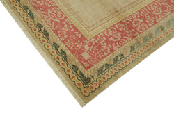 Collection of 6' 11'' x 8' 7'' Hand-Knotted Oushak Rug in a gallery layout