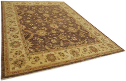 Collection of 8' 1'' x 10' 2'' Hand-Knotted Oushak Rug in a gallery layout