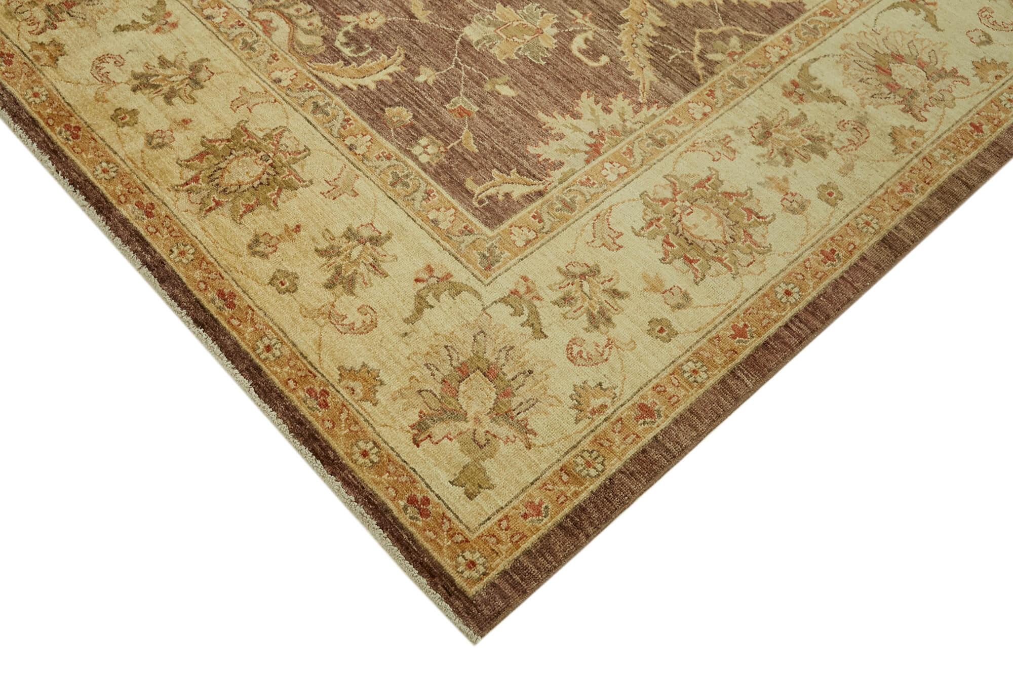 Collection of 8' 1'' x 10' 2'' Hand-Knotted Oushak Rug in a gallery layout