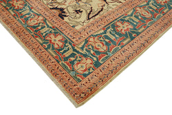 Collection of 8' 1'' x 10' 1'' Hand-Knotted Oushak Rug in a gallery layout