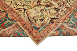 Collection of 8' 1'' x 10' 1'' Hand-Knotted Oushak Rug in a gallery layout