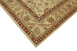 Collection of 8' 1'' x 10' 5'' Hand-Knotted Oushak Rug in a gallery layout