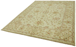 Collection of 8' 0'' x 10' 0'' Hand-Knotted Oushak Rug in a gallery layout