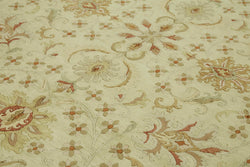 Collection of 8' 0'' x 10' 0'' Hand-Knotted Oushak Rug in a gallery layout