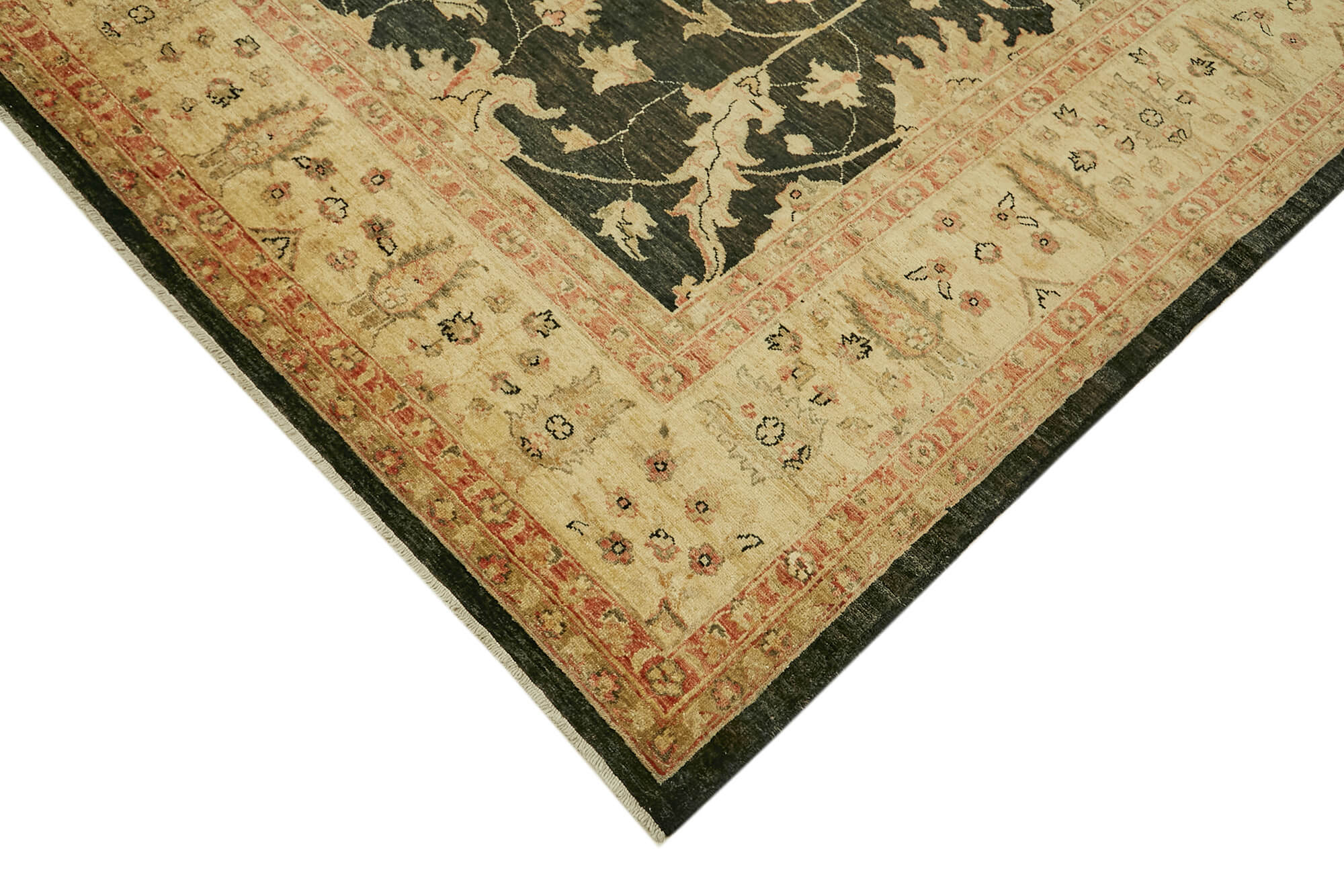 Collection of 8' 2'' x 10' 0'' Hand-Knotted Oushak Rug in a gallery layout