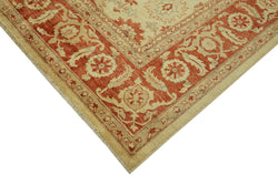 Collection of 9' x 11' 7'' Hand-Knotted Oushak Rug in a gallery layout