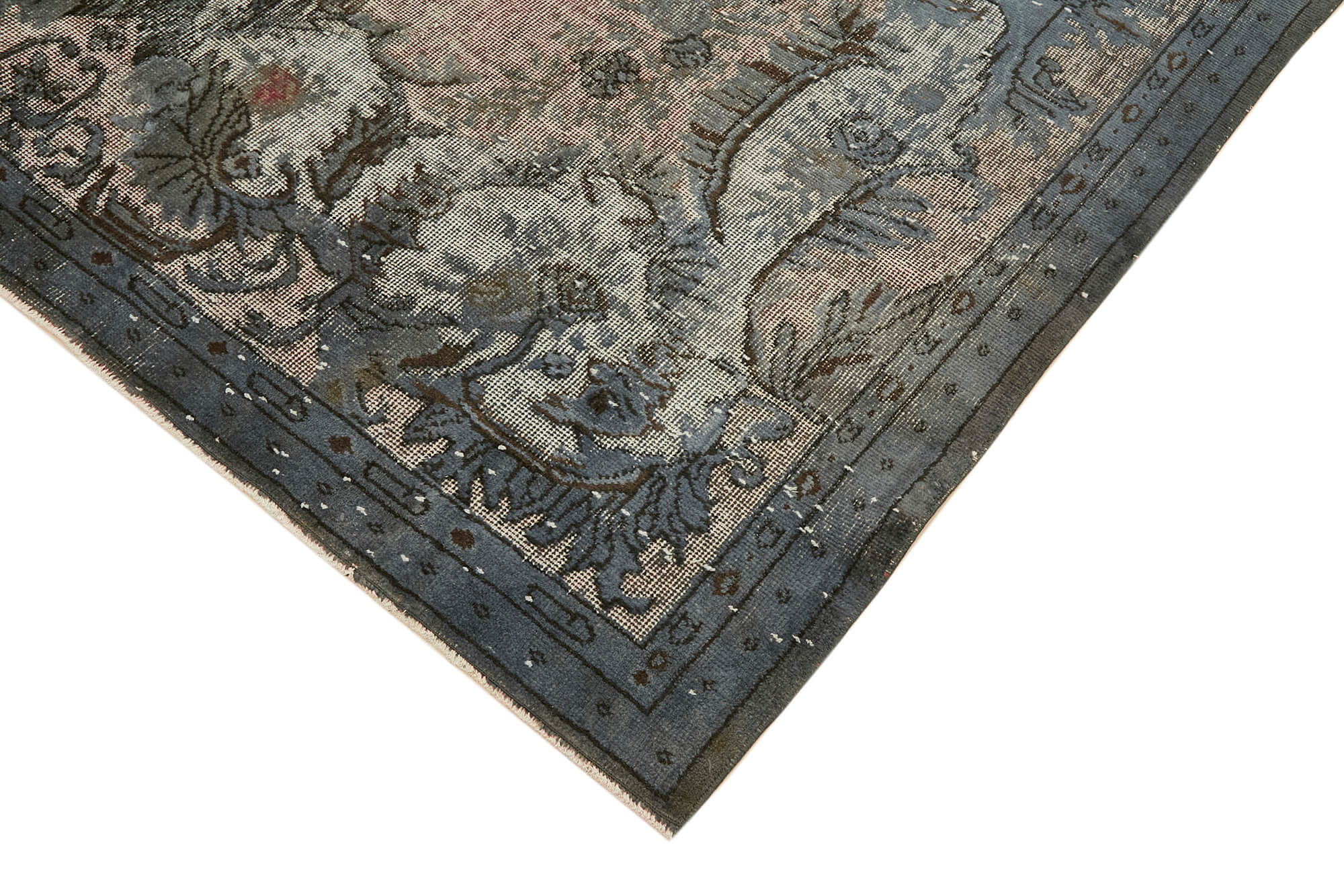 Collection of 6' 11'' x 10' 8'' Turkish Hand Carved Rug in a gallery layout