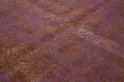 Collection of 9' 6'' x 12' 9'' Purple Handmade Persian Rug in a gallery layout