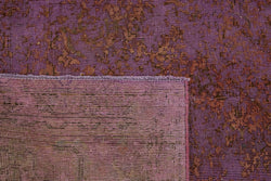 Collection of 9' 6'' x 12' 9'' Purple Handmade Persian Rug in a gallery layout