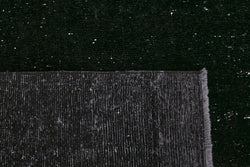 Collection of 9' 6'' x 12' 8'' Black Handmade Large Area Rug in a gallery layout