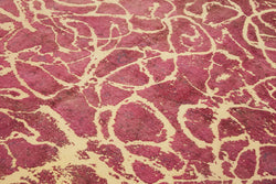 Collection of 9' 2'' x 12' 10'' Pink Handmade Large Area Rug in a gallery layout