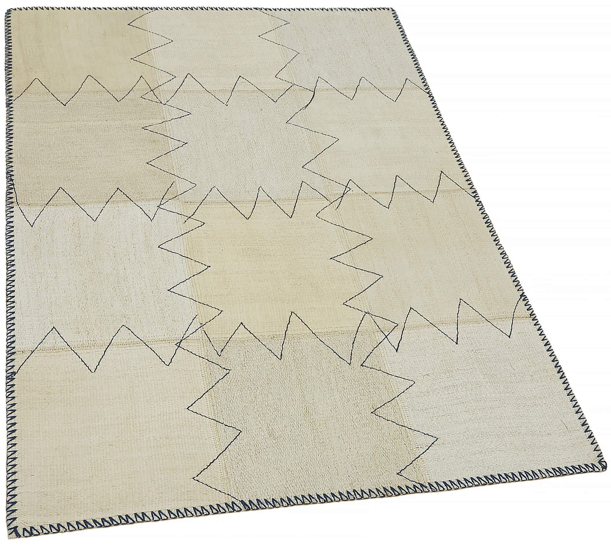 Collection of 3' 1'' x 4' 2'' Turkish Hemp Kilim Rug in a gallery layout