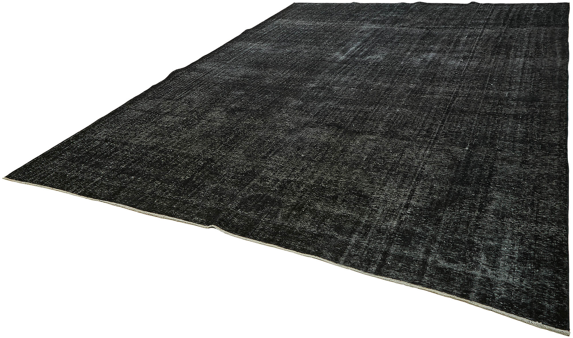 Collection of 10' 4'' x 12' 8'' Black Hand-Knotted Persian Rug in a gallery layout