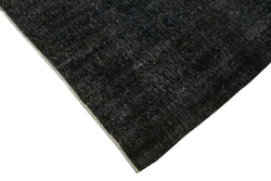 Collection of 9' 1'' x 9' 3'' Black Hand-Knotted Persian Rug in a gallery layout