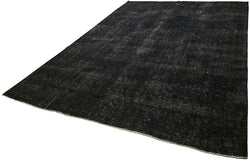 Collection of 8' 11'' x 11' 10'' Black Hand-Knotted Persian Rug in a gallery layout