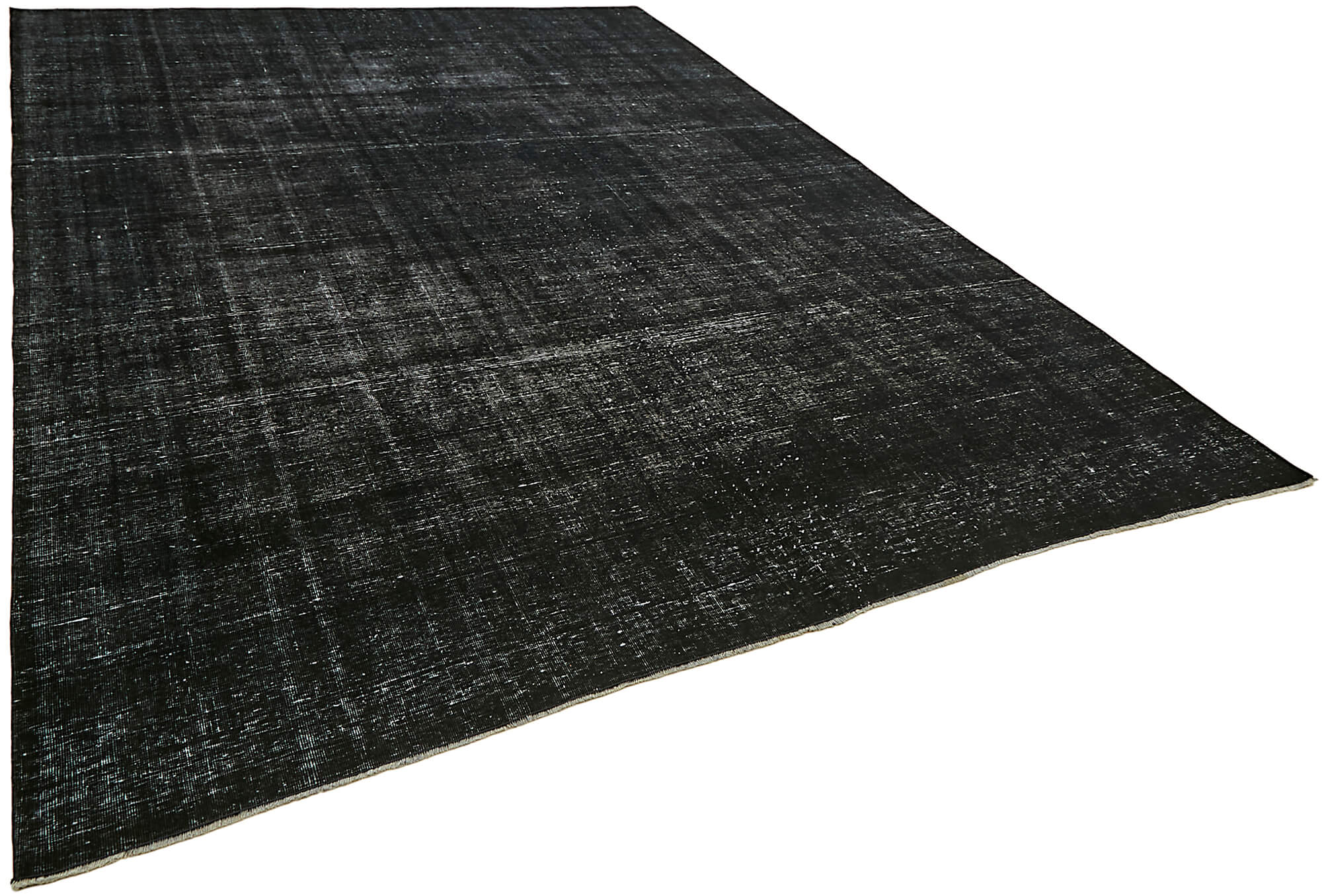 Collection of 8' 11'' x 12' 4'' Black Hand-Knotted Persian Rug in a gallery layout