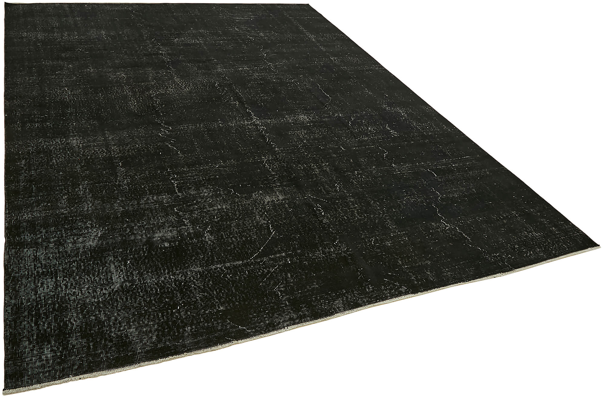 Collection of 8' 2'' x 10' 7'' Black Hand-Knotted Persian Rug in a gallery layout