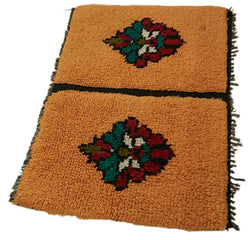 Collection of 3' 1'' x 3' 5'' Vintage Tulu Rug in a gallery layout