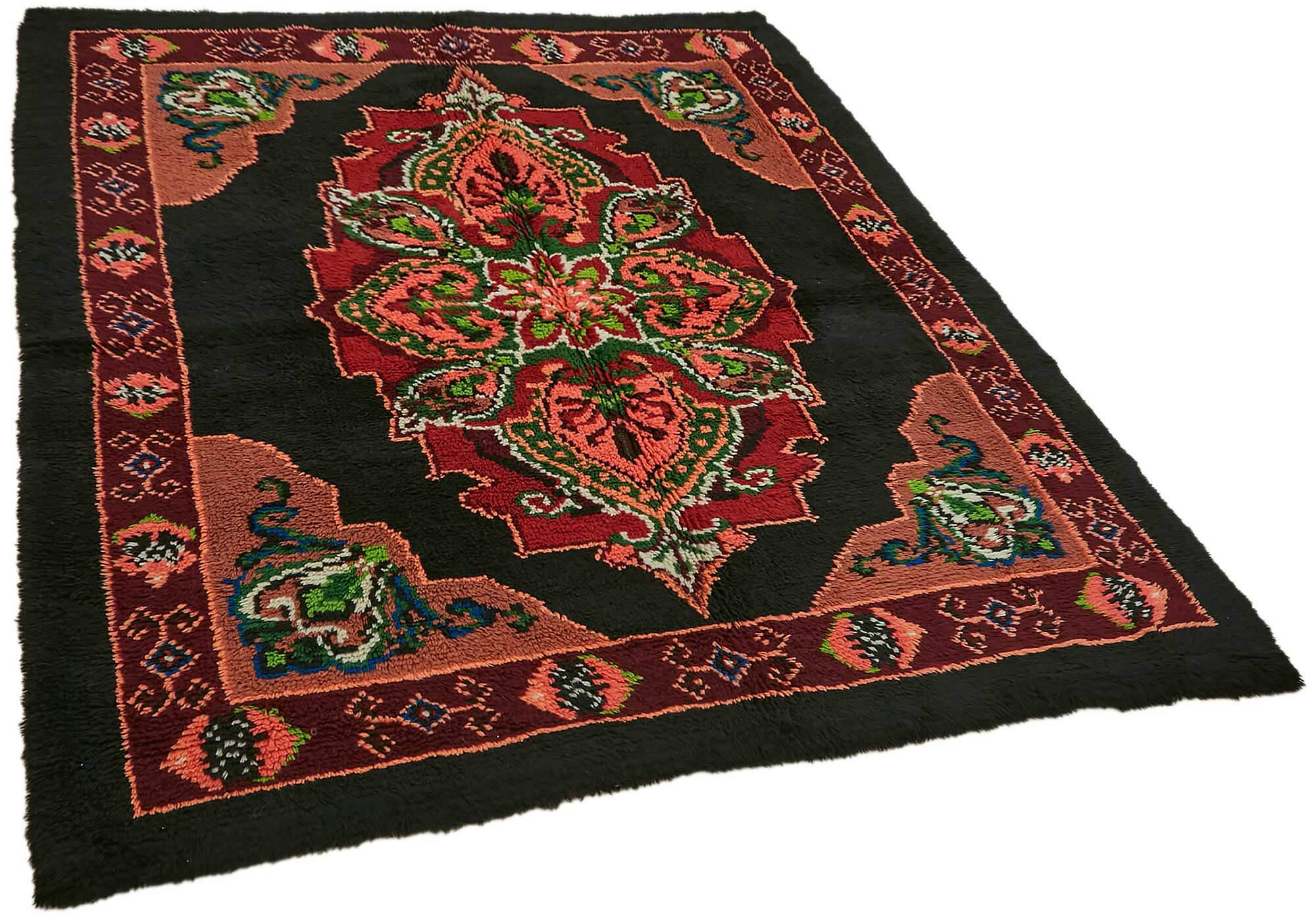 Collection of 6' x 6' 11'' Vintage Tulu Rug in a gallery layout