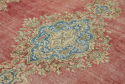 Collection of 8' 11'' x 11' 9'' Persian Vintage Hand-Knotted Rug in a gallery layout