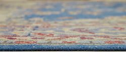 Collection of 8' 11'' x 11' 11'' Persian Vintage Hand-Knotted Rug in a gallery layout