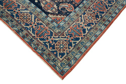 Collection of 7' 10'' x 11' 10'' Persian Vintage Hand-Knotted Rug in a gallery layout