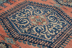 Collection of 7' 10'' x 11' 10'' Persian Vintage Hand-Knotted Rug in a gallery layout